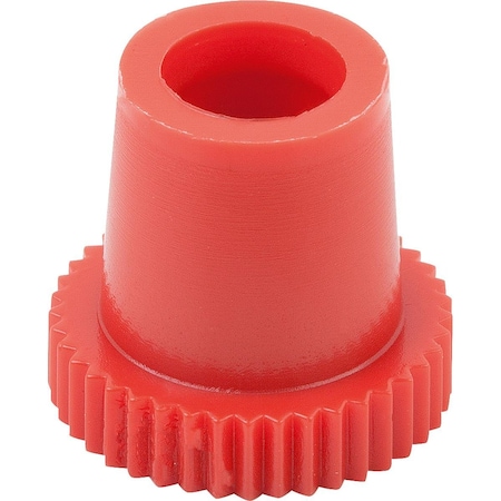Kipp Folding Screw Cap, 12 mm Dia., Red, Polyethylene K1133.911